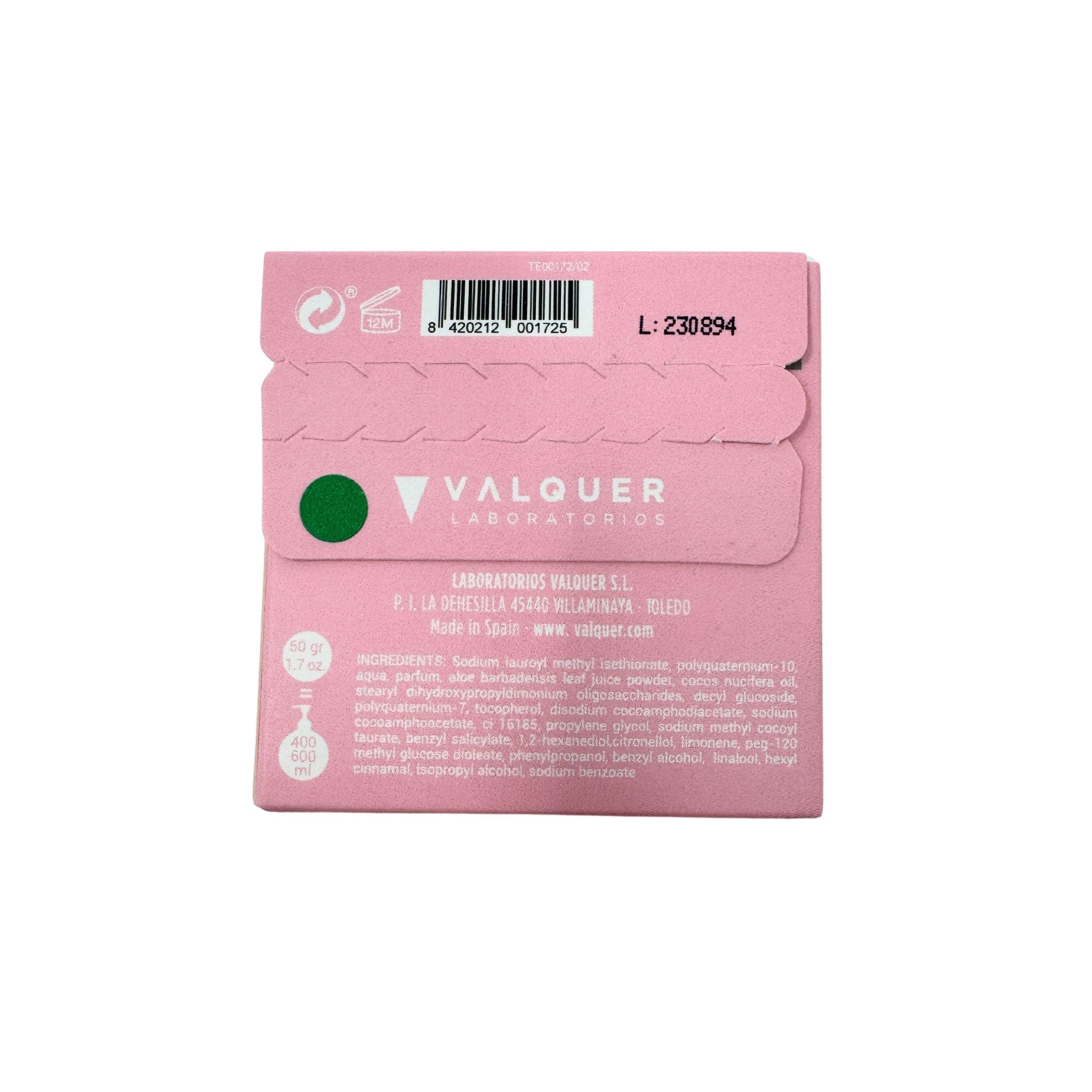 Champú sólido sin sulfatos Petal Cabello seco - 50 g