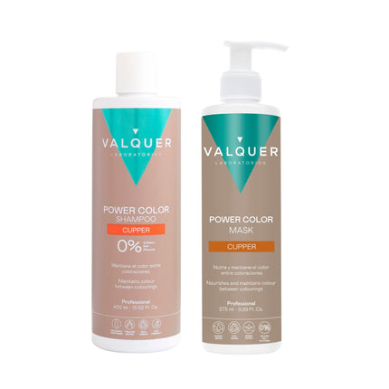 Power Color Copper Pack - Shampoo and Mask - 675 ml