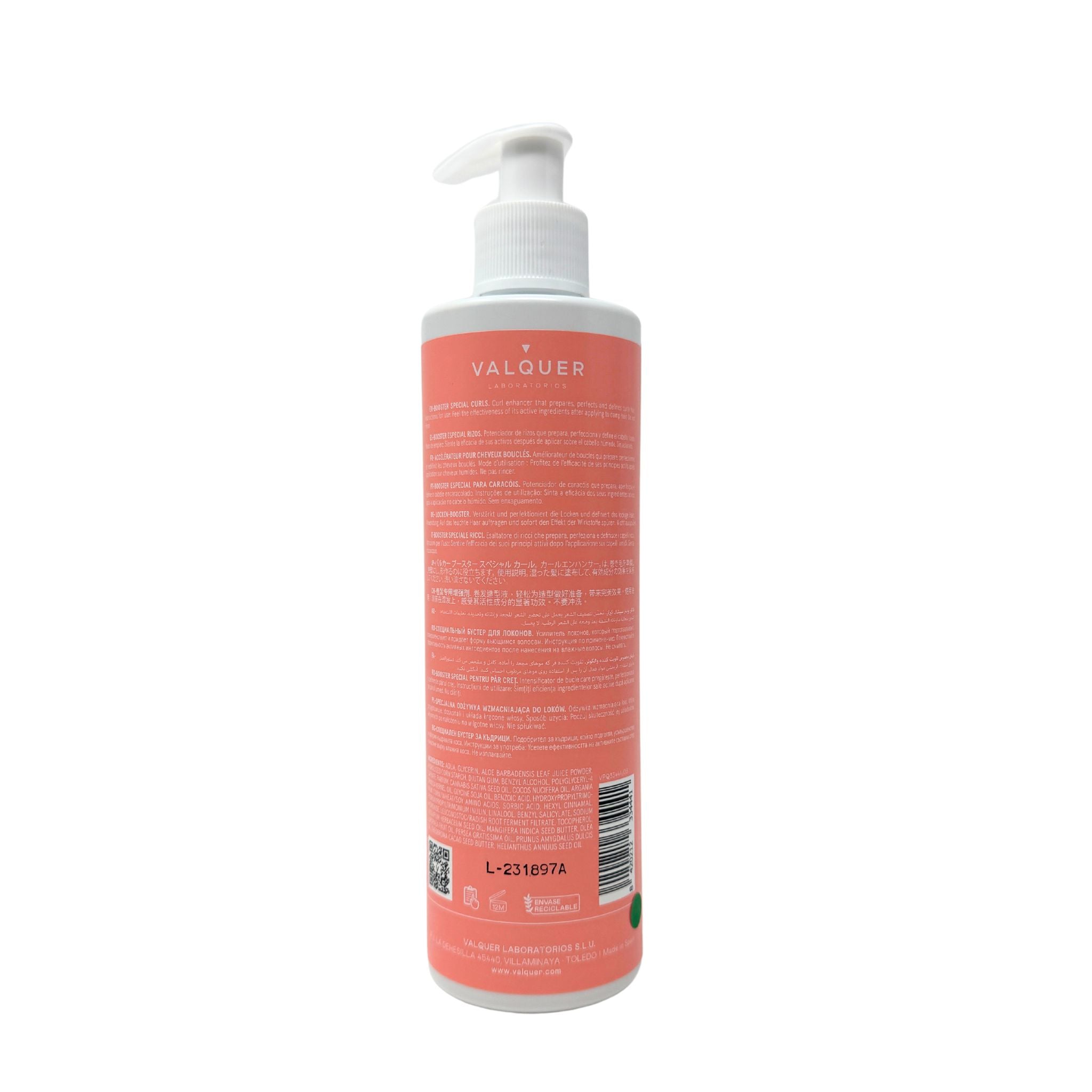 Gel booster (Curl Activator) adapté Curly Method - 300ml