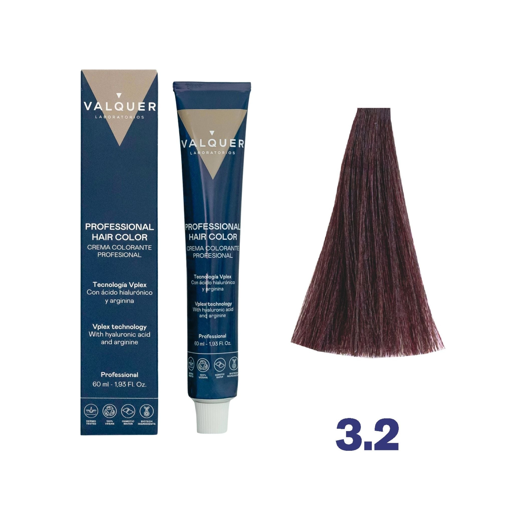 Colorant 3.2 Violet Brun Foncé - 60 Ml