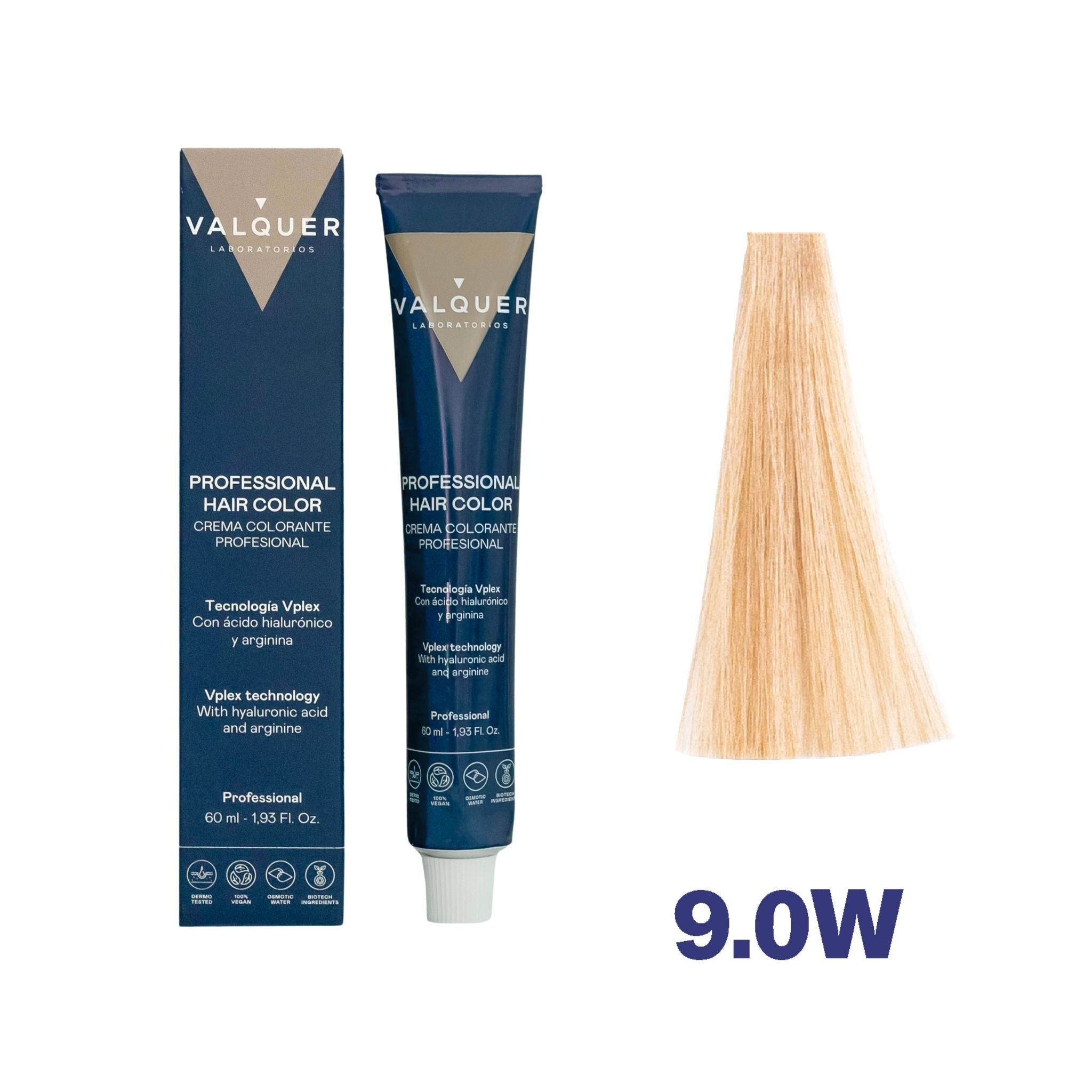 Colorant 9.0W Blond Très Clair Chaud - 60 Ml