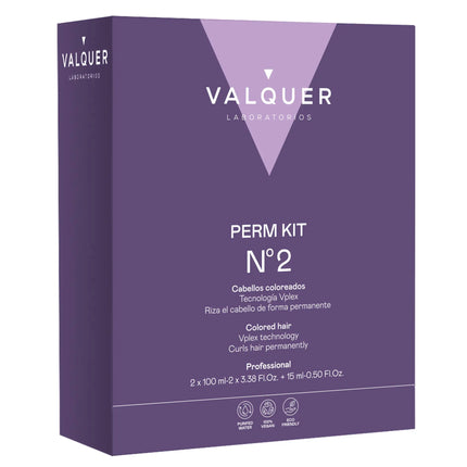 Kit para permanente Nº 2 (coloreados) - 210 ml