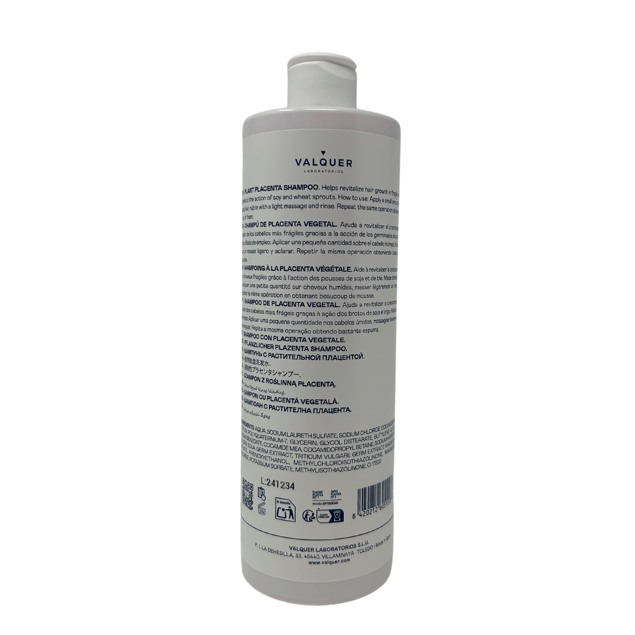 Placenta shampoo. Combat: hair loss, dandruff, grease - 500 ml